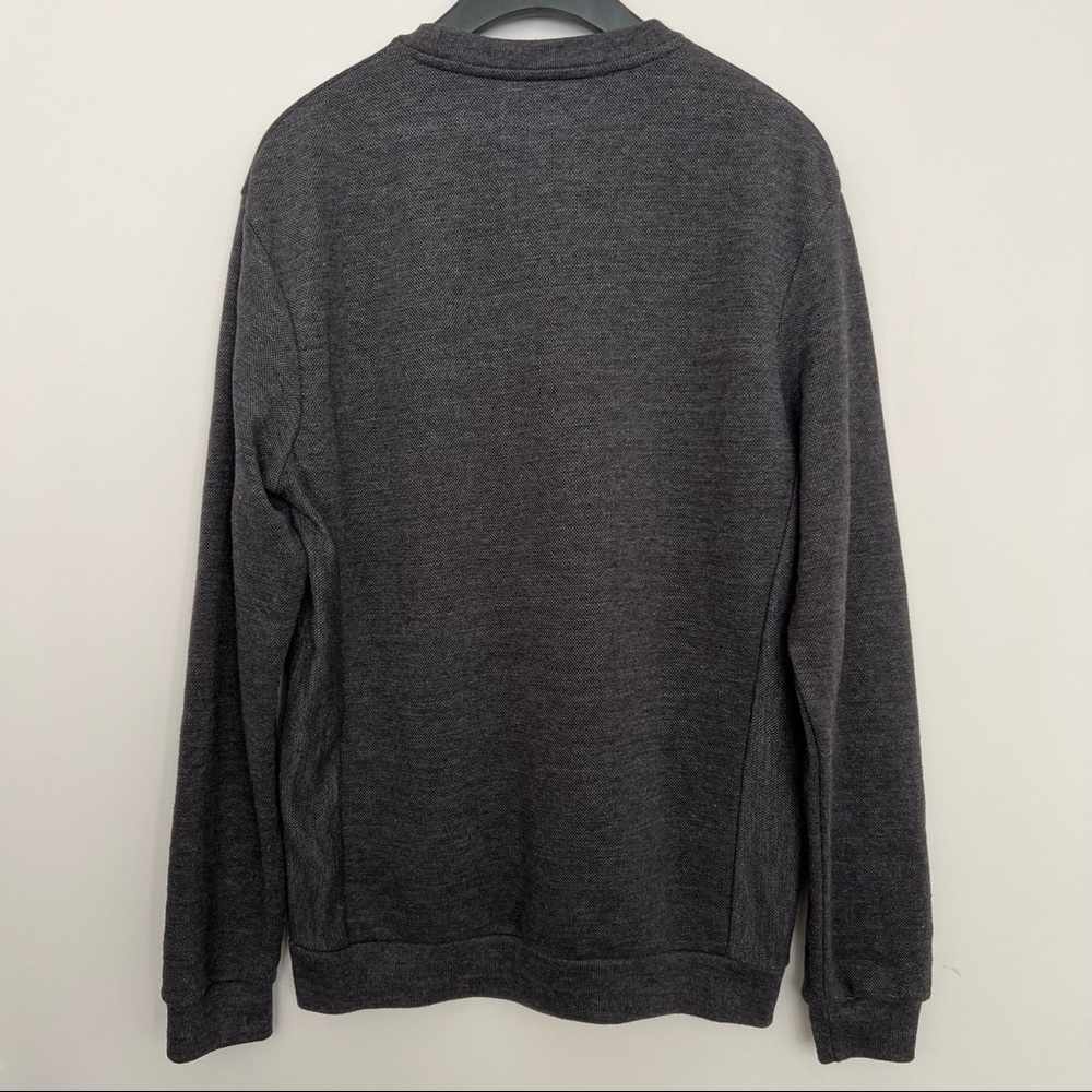 ZARA Essentials Daily Outfit Gray Crewneck Sweater Size Large - Picture 4 of 4